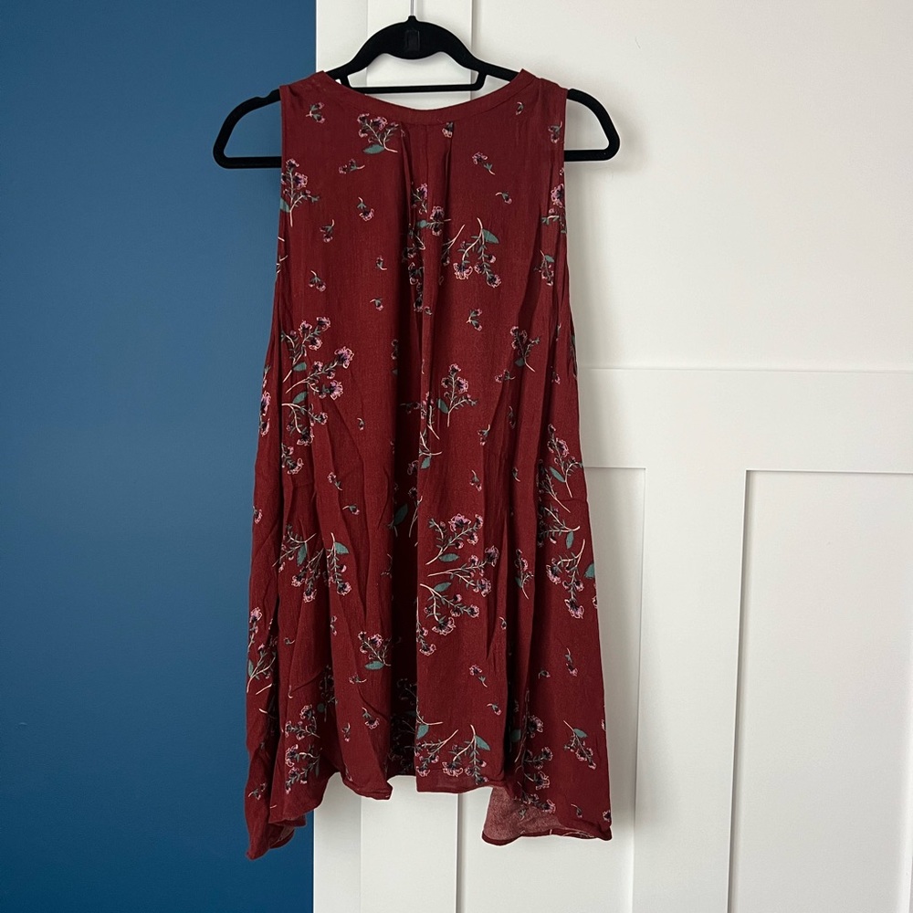 Free People Floral Top